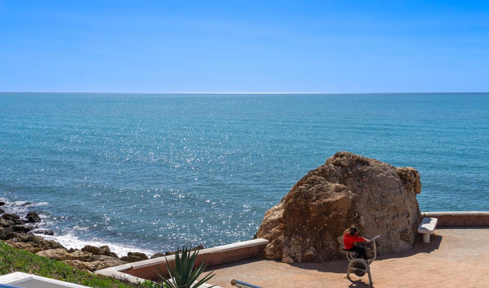 Gran Apartamento Vistas Al Mar La Cala Del Moral Bagian luar foto