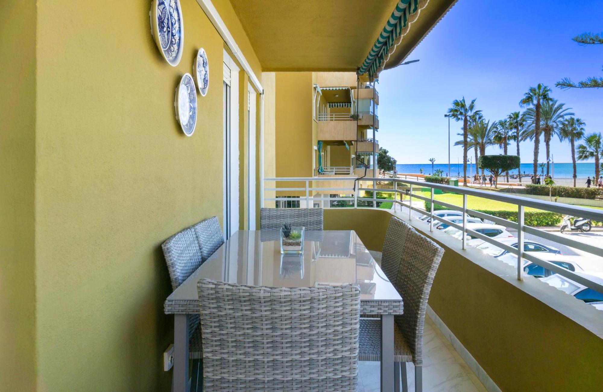 Gran Apartamento Vistas Al Mar La Cala Del Moral Bagian luar foto