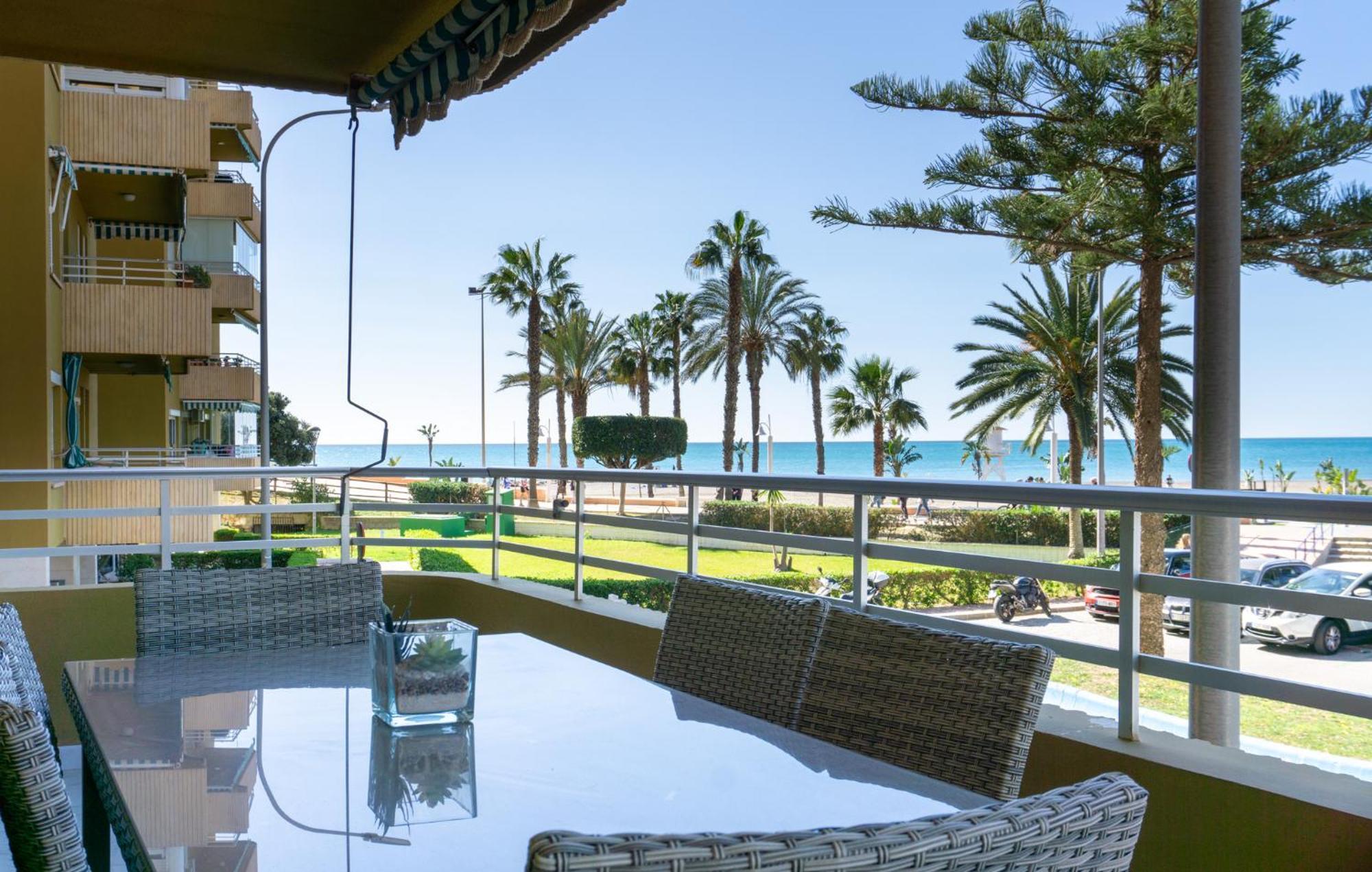 Gran Apartamento Vistas Al Mar La Cala Del Moral Bagian luar foto