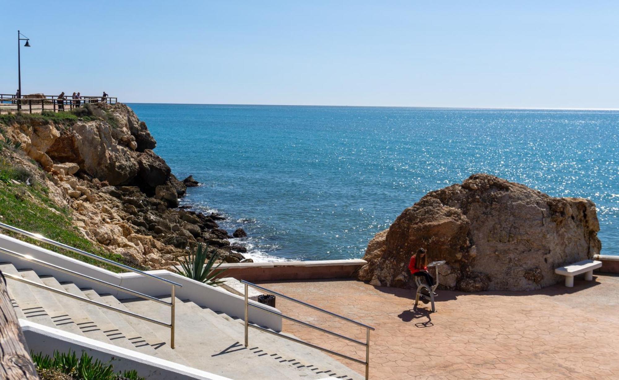 Gran Apartamento Vistas Al Mar La Cala Del Moral Bagian luar foto